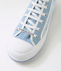GEPPIL DJ DENIM WHITE CANVAS