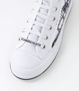 GEPPIL DJ WHITE BLACK CANVAS