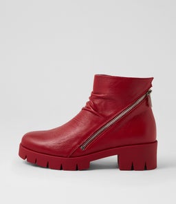 HELON DJ DK RED LEATHER
