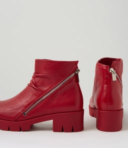 HELON DJ DK RED LEATHER