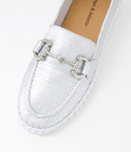 HANIF DJ SILVER PRINT LEATHER