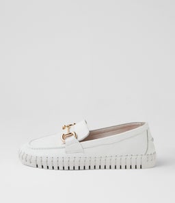 HANIF DJ WHITE WHITE SOLE LEATHER