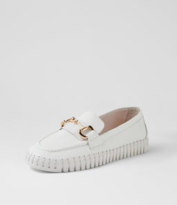 HANIF DJ WHITE WHITE SOLE LEATHER