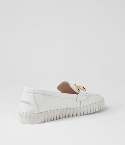 HANIF DJ WHITE WHITE SOLE LEATHER