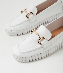HANIF DJ WHITE WHITE SOLE LEATHER