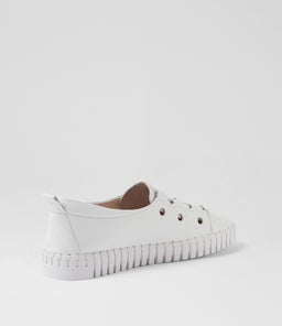 HAURA DJ WHITE WHITE SOLE LEATHER