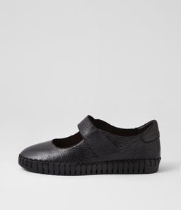 HARMONI DJ BLACK BLACK SOLE LEATHER