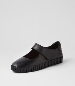 HARMONI DJ BLACK BLACK SOLE LEATHER