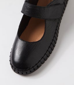 HARMONI DJ BLACK BLACK SOLE LEATHER