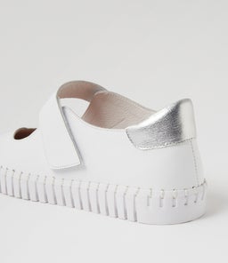 HARMONI DJ WHITE SILVER LEATHER
