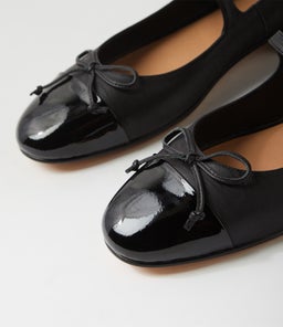 ILFRA DJ BLACK BLACK PRINT PATENT LEATHER