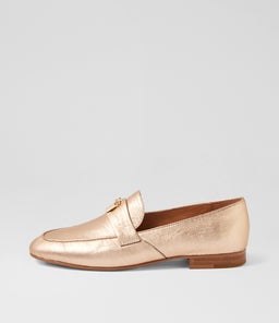 IBETTO DJ CHAMPAGNE PRINT LEATHER