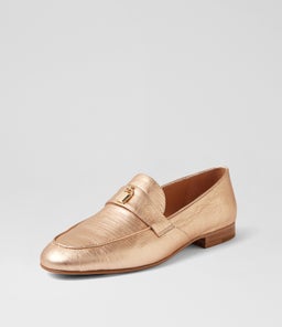 IBETTO DJ CHAMPAGNE PRINT LEATHER
