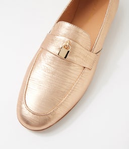 IBETTO DJ CHAMPAGNE PRINT LEATHER