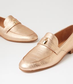 IBETTO DJ CHAMPAGNE PRINT LEATHER
