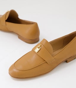 IBETTO DJ DK TAN LEATHER