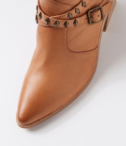 JAZPER DJ DK TAN LEATHER