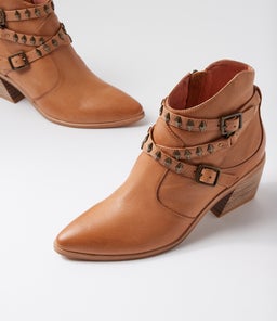 JAZPER DJ DK TAN LEATHER