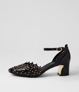 JETSETT DJ BLACK PATENT LEATHER