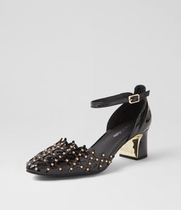 JETSETT DJ BLACK PATENT LEATHER
