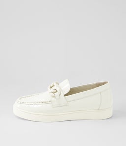 JUMPI DJ IVORY IVORY SOLE PATENT LEATHER