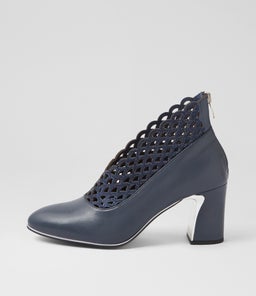 KRISSPIN DJ NAVY NAVY SHIMMER LEATHER