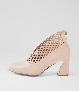 KRISSPIN DJ NUDE NUDE SHIMMER LEATHER