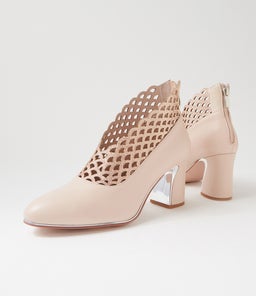 KRISSPIN DJ NUDE NUDE SHIMMER LEATHER