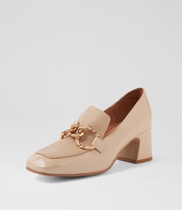 KEEFE DJ CAFE CAFE PATENT LEATHER