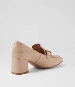 KEEFE DJ CAFE CAFE PATENT LEATHER