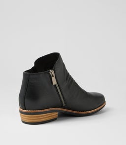 LANKIN DJ BLACK NATURAL HEEL LEATHER