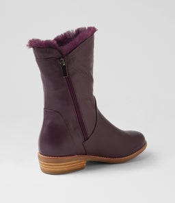 LIGHTS DJ PURPLE PURPLE LEATHER FUR