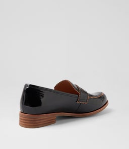 LASTARR DJ BLACK TAN PATENT LEATHER