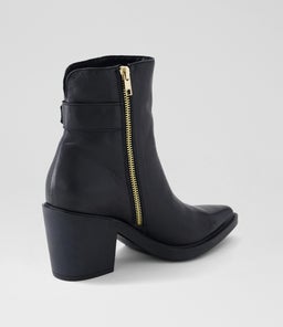 LEARTEN DJ BLACK LEATHER