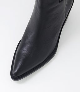 LEARTEN DJ BLACK LEATHER