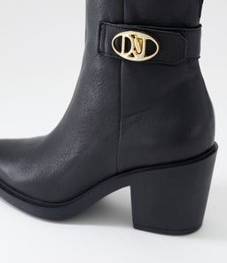 LEARTEN DJ BLACK LEATHER