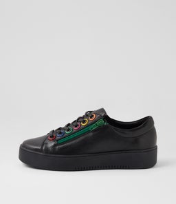 LUBU DJ BLACK BRIGHT TRIM LEATHER