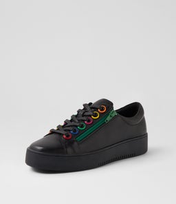 LUBU DJ BLACK BRIGHT TRIM LEATHER