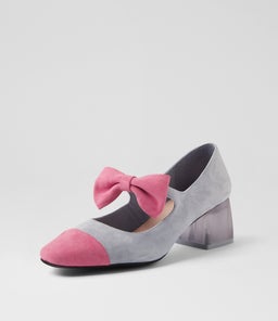 MERCEY DJ PINK BLUEY SUEDE