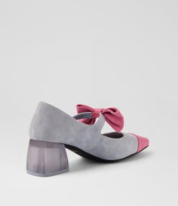 MERCEY DJ PINK BLUEY SUEDE