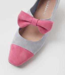 MERCEY DJ PINK BLUEY SUEDE