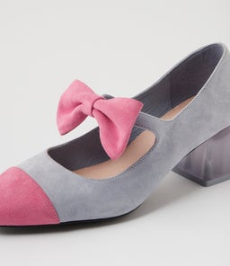 MERCEY DJ PINK BLUEY SUEDE