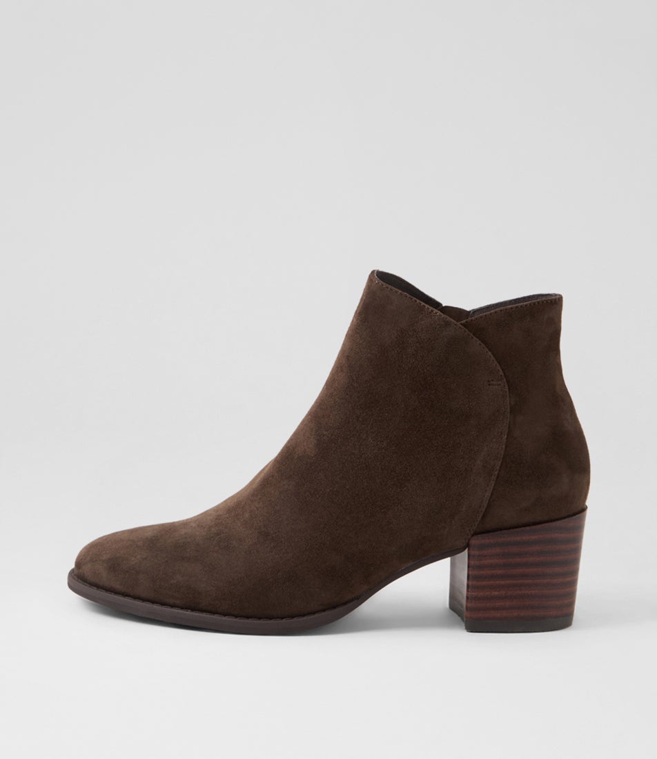 Mousa Choc Suede Ankle Boots