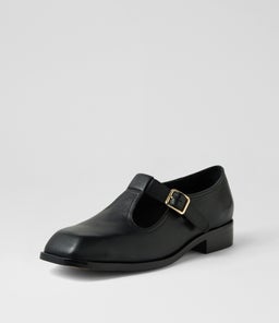 NUBIA DJ BLACK BLACK HEEL LEATHER