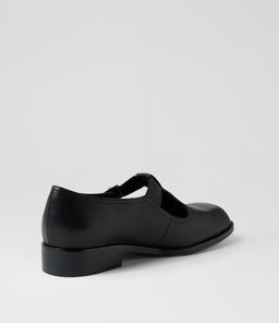 NUBIA DJ BLACK BLACK HEEL LEATHER