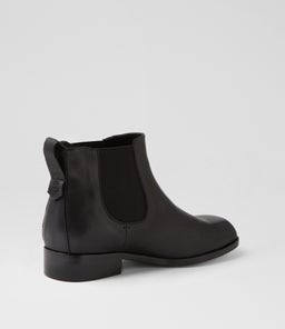 NINORI DJ BLACK BLACK HEEL LEATHER