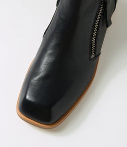 NOKKIA DJ BLACK NATURAL HEEL LEATHER