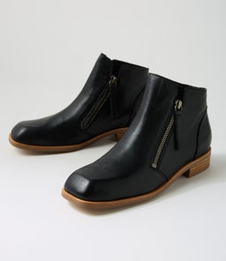 NOKKIA DJ BLACK NATURAL HEEL LEATHER
