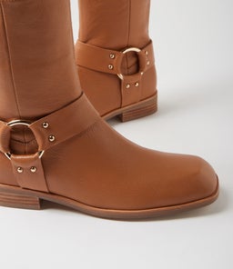 NUTELLA DJ DK TAN LEATHER
