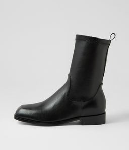 NOCKKS DJ BLACK BLACK HEEL STRETCH SMOOTH